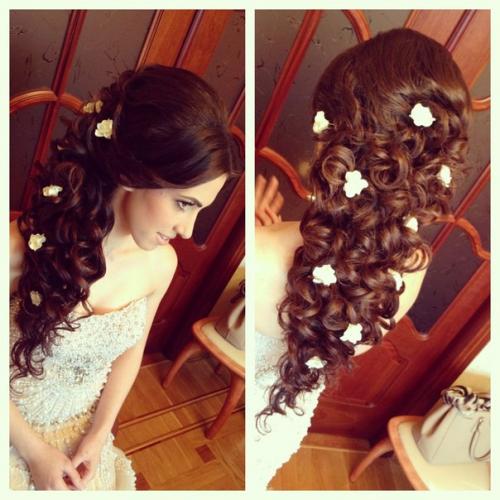 Вечерние, свадебные прически? 01