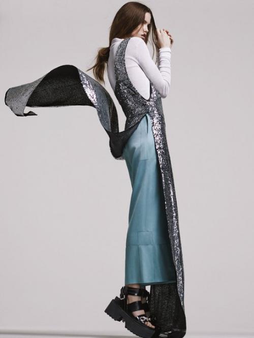 Take A Shine: луна бийль в фотосессии Стивена пэна для Vogue Australia July 2016. 01