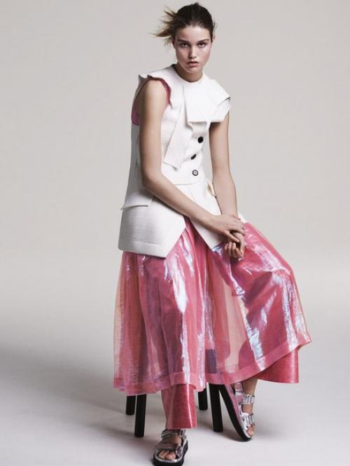 Take A Shine: луна бийль в фотосессии Стивена пэна для Vogue Australia July 2016. 06