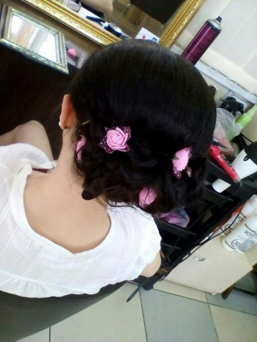 Сделаю свадебную, вечернюю а так же прическу квыпускному и макияж на ваш выбор по очень низкой цене! 06