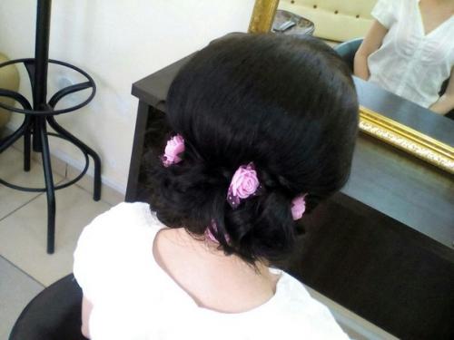 Сделаю свадебную, вечернюю а так же прическу квыпускному и макияж на ваш выбор по очень низкой цене! 07