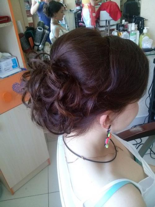 Вечерние прически, свадебные, прически для фотосессий. 02