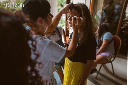 29-30 Июня команда стилистов - визажистов Tash Visage работала на международной детской неделе моды в Сочи. 03