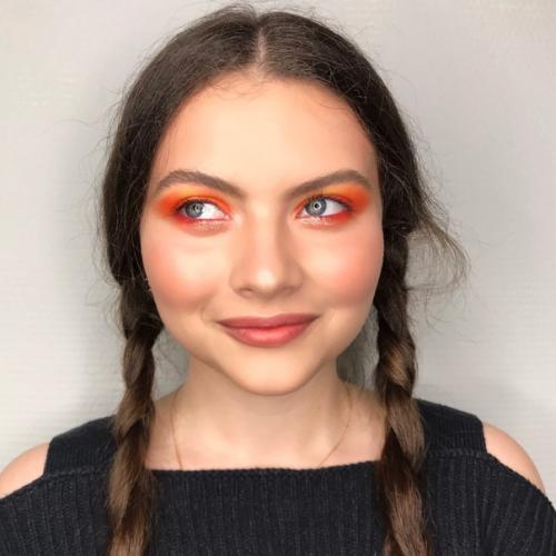 Желтый макияж на школьный выпускной! 02