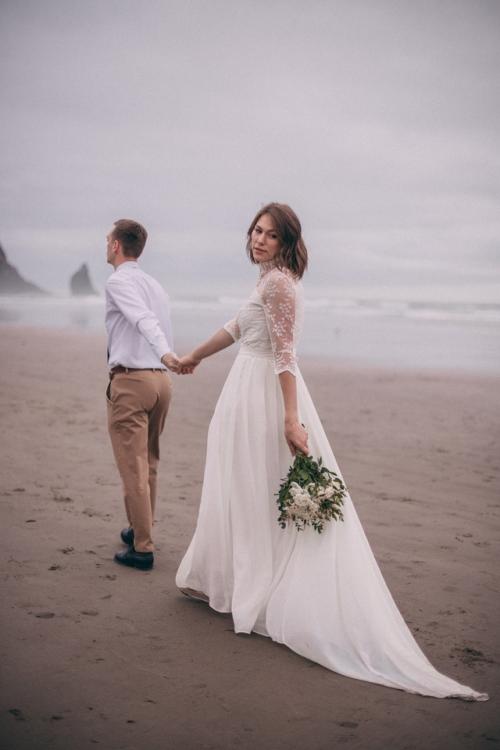 Когда-то я о свадебной фотосессии на берегу моря … мечтала. 04