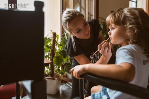 29-30 Июня команда стилистов - визажистов Tash Visage работала на международной детской неделе моды в Сочи. 02