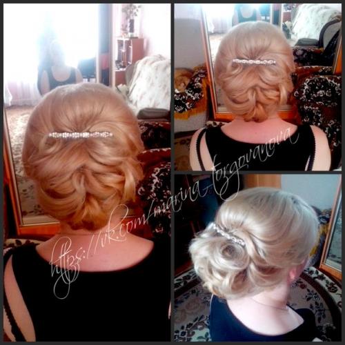 Дорогие девушки!  Активная запись на причёски и макияж идёт! 03