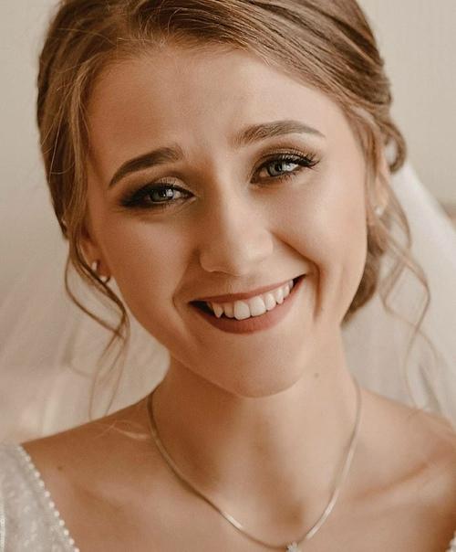 Свадебный макияж и прическа для Алёны. 02