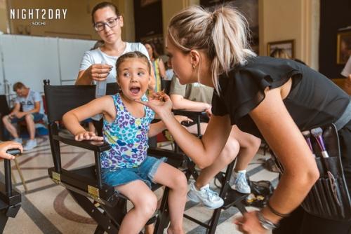 29-30 Июня команда стилистов - визажистов Tash Visage работала на международной детской неделе моды в Сочи. 01