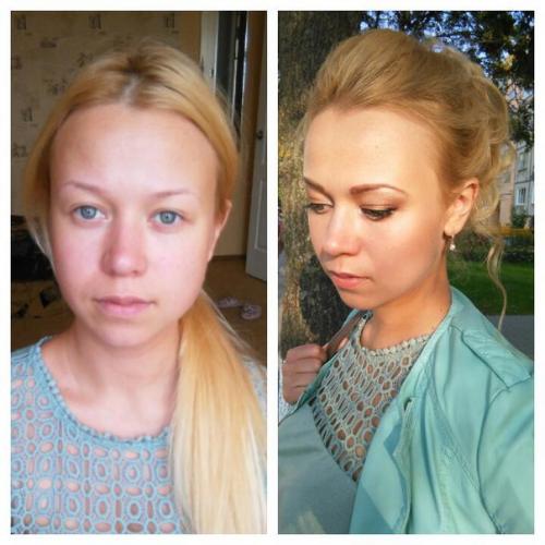 Дорогие девушки!  Макияж. 01