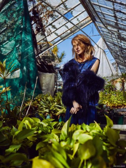 Nature Girl: рози таппер в фотосессии шейна тиллье - дали. 01