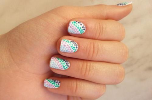 10 идей для маникюра на коротких ногтях? 03
