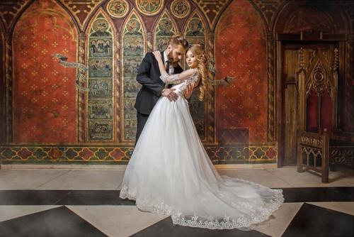 Свадебный фотопроект: платье невесты от свадебного шоурума Sacuradress. 01