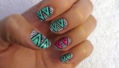 Стильный маникюр 2015-2016.  Дерзость. 06