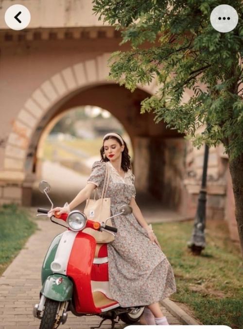 Фотопроект на ретро мопеде. 02