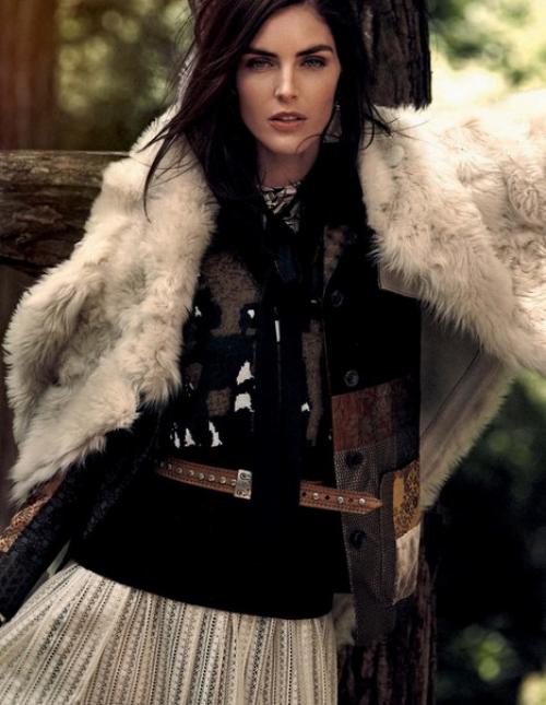 Hilary Into The Wild: Хилари рода в фотосессии Седрика Буше для Elle Italia October 2015. 07