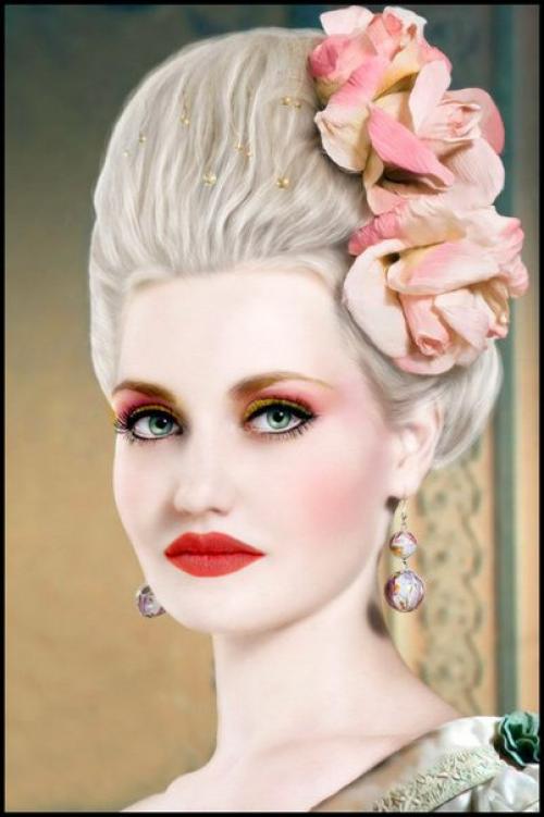 Стиль рококо в одежде и интерьерах. 04