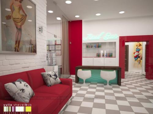 Кокетливый, изящный, и такой женственный стиль ПИН -АП. 01