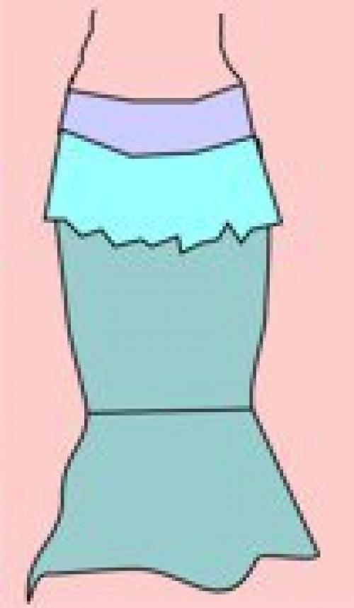 Как сшить костюм для танца живота Bellydance. 01