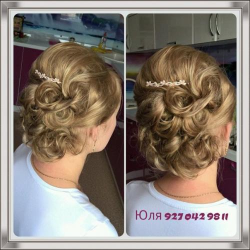 Милые девушки!  Для вас создание вечерних и свадебных причёсок! 02