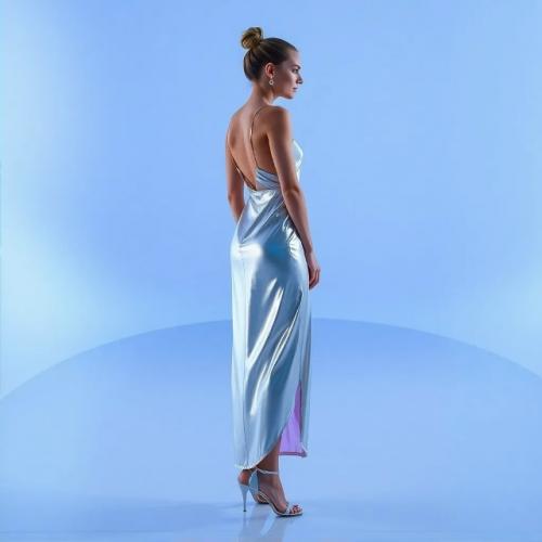 Футуристичный шик.  Образ: Жидкий Металл. 01