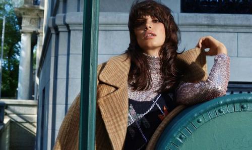 Dandy Lady: Сабрина иоффреда в фотосессии Керри халихан для Elle France September 2015. 05