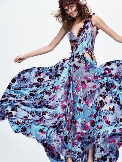 Лекси болинг в фотосессии Натаниеля голдберга для Vogue China Collections October 2015. 02