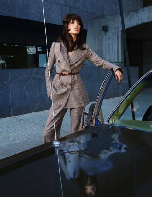 Dandy Lady: Сабрина иоффреда в фотосессии Керри халихан для Elle France September 2015. 07