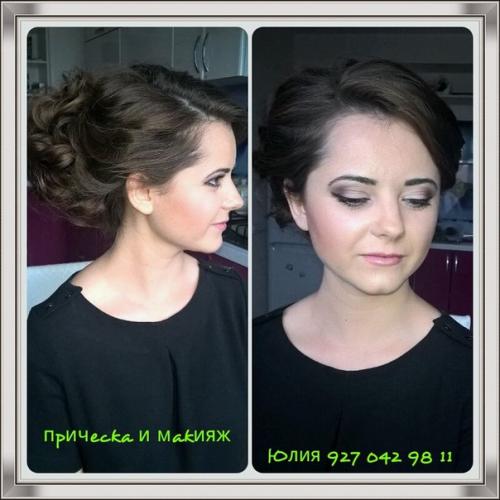 Милые девушки!  Для вас создание вечерних и свадебных причёсок! 01