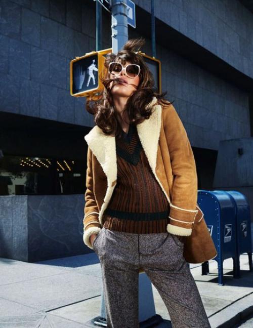 Dandy Lady: Сабрина иоффреда в фотосессии Керри халихан для Elle France September 2015. 04