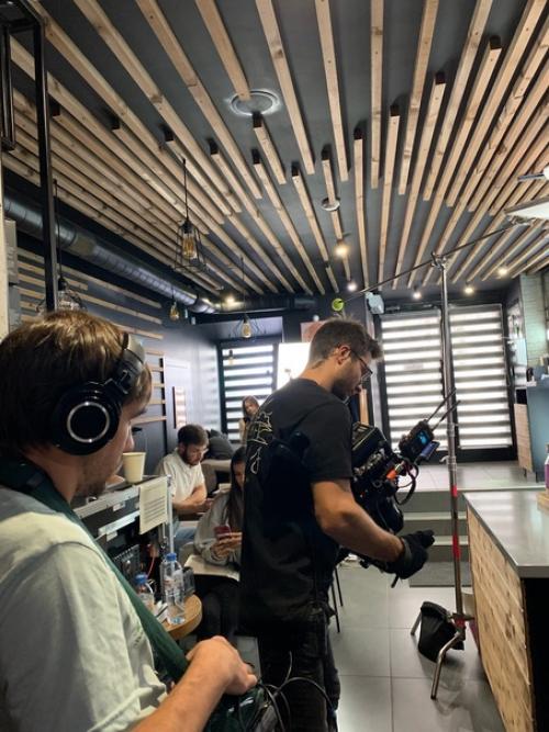 Из новостей.  Продолжается работа на сериале про студентов, работа не лёгкая, т. к. пришлось обойтись без ассистента. 02