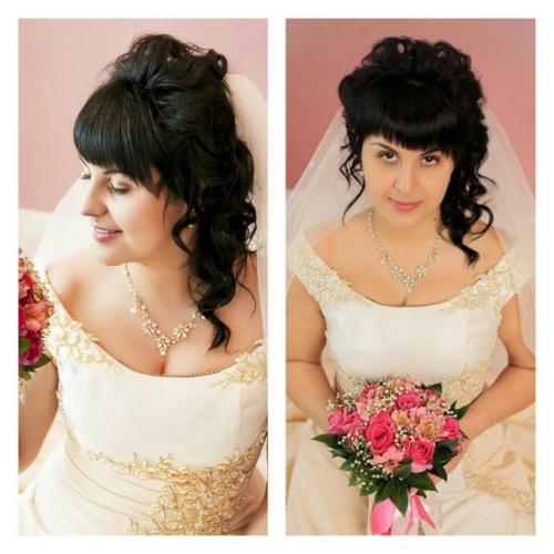 Требуются модели на макияж - 500 руб и локоны - 400 руб, укладки или прически по цене материалов для портфолио (фото до. 01