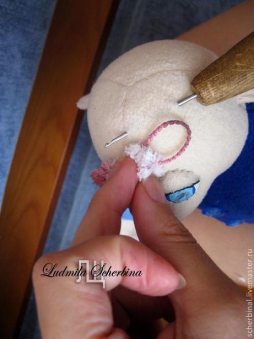 Пушистая шевелюра для куклы. 03 Пушистая шевелюра для куклы. 03