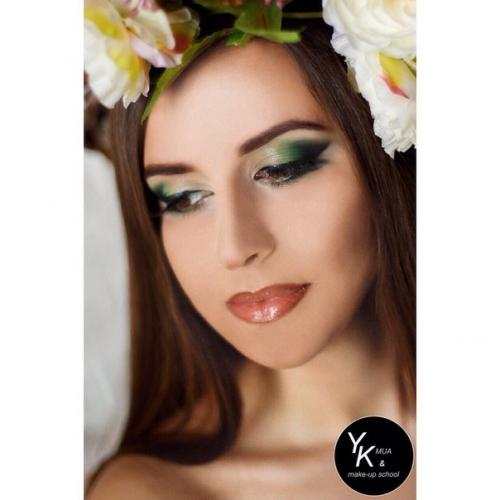 Вечерний макияж, дневной, свадебный. 08
