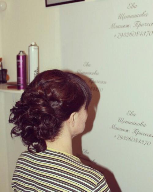 Милые девушки!  На прическу и макияж приглашаю! 05