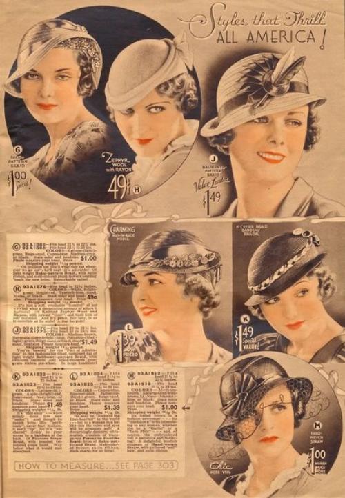 Шляпка постоянным аксессуаром модницы 1930-х годов была. 01 Шляпка постоянным аксессуаром модницы 1930-х годов была. 01