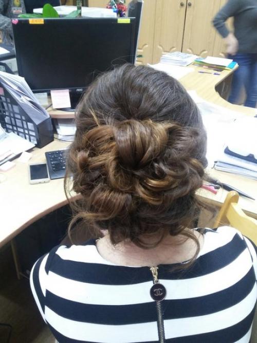 Прически, локоны и макияж? 03