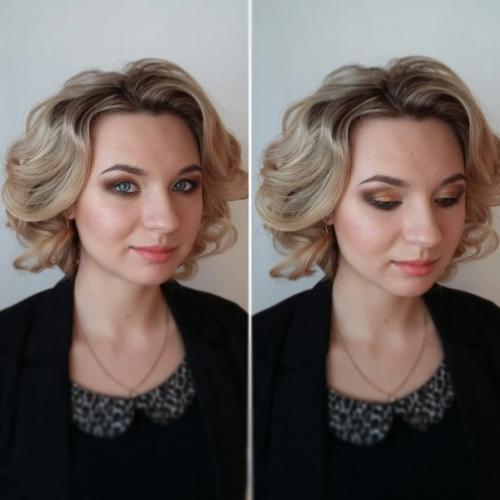 Модели на прическу и макияж нужны. 01