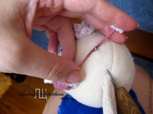 Пушистая шевелюра для куклы. 06 Пушистая шевелюра для куклы. 06