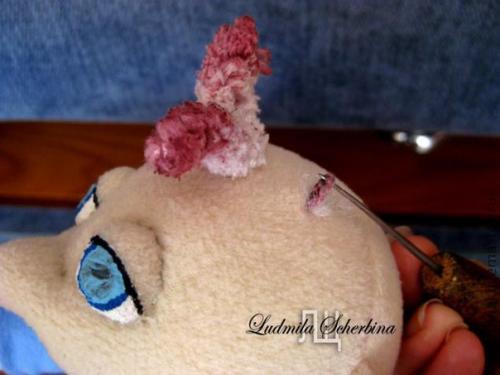 Пушистая шевелюра для куклы. 04 Пушистая шевелюра для куклы. 04