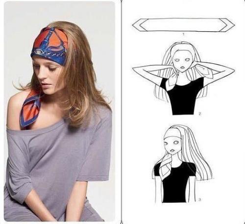 Из платка в шляпку. 03