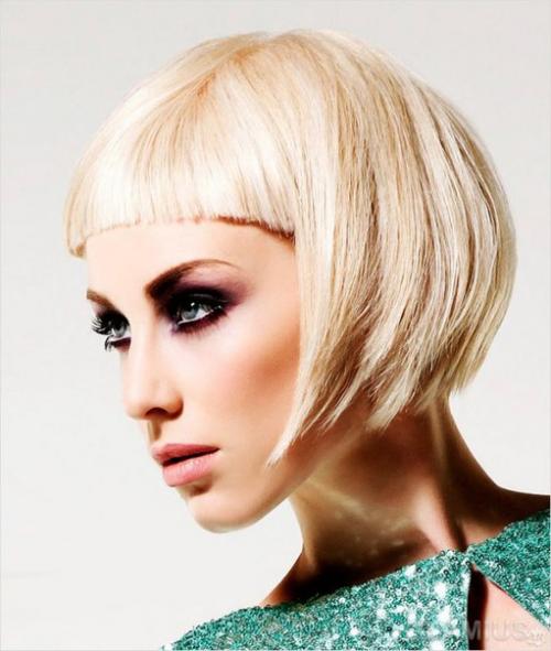 Стрижки на короткие волосы на новый 2016 год. 04