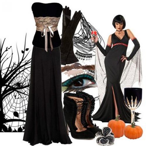 Костюм вампира на Хэллоуин. 01