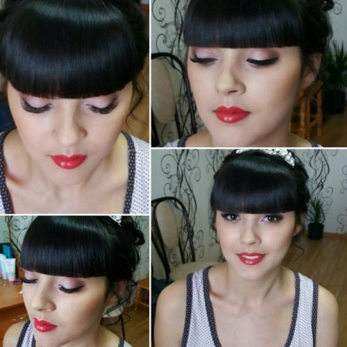 Девочки, запись на свадебные даты продолжается, причёски, укладки, макияж! 03