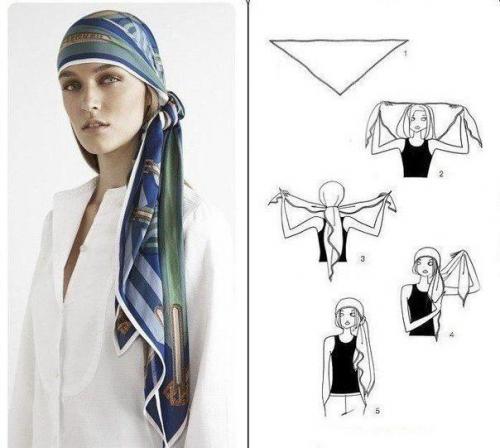 Из платка в шляпку. 05