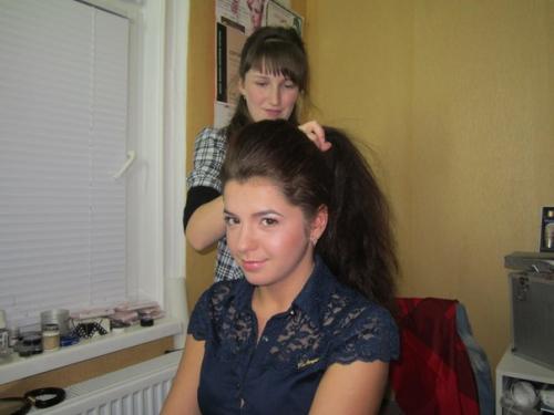 Сегодня отрабатывали со Светочкой дневной макияж. 02