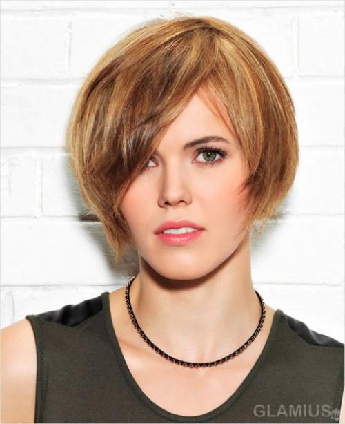 Стрижки на короткие волосы на новый 2016 год. 05