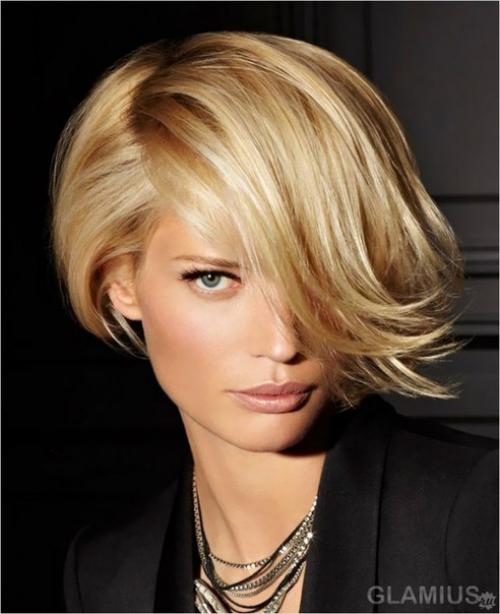 Стрижки на короткие волосы на новый 2016 год. 09