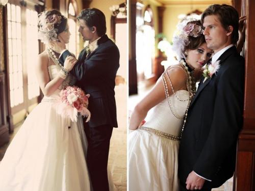 Свадьба в стиле рококо: роскошь и театральность. 09