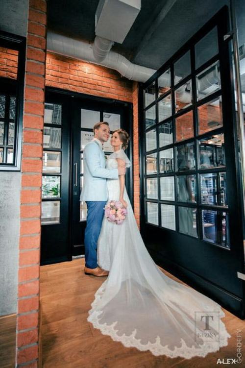 Очень нежный образ для невероятно женственной невесты Ирины. 01